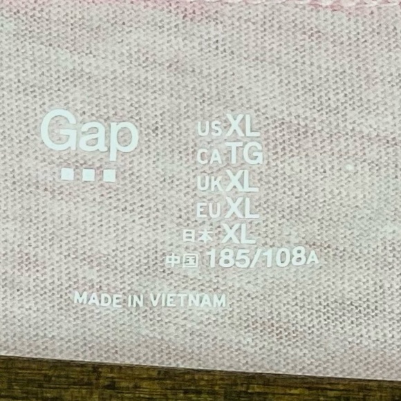 GAP 1969 XL Men’s Tee Bundle – Light Blue + Pink | Retro Arched Logo - Picture 4 of 12